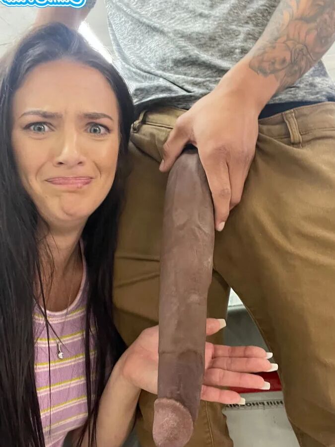 Two Shoppers experience BBC in aisle 3