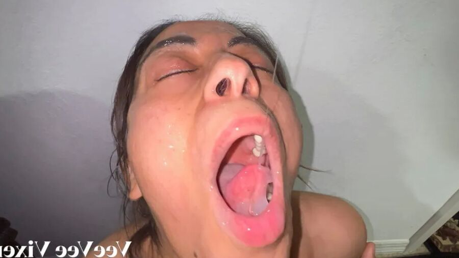 Bukkake cum whore