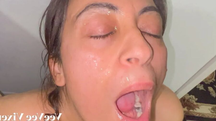 Bukkake cum whore