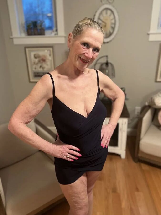 Danielle Dubonnet Blue Dress Photo Shoot