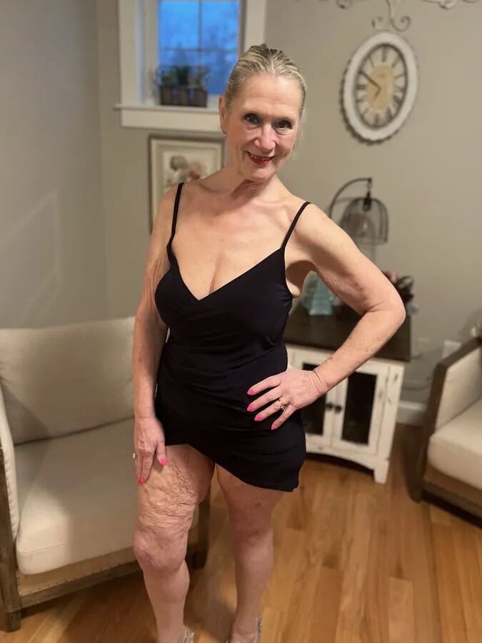 Danielle Dubonnet Blue Dress Photo Shoot