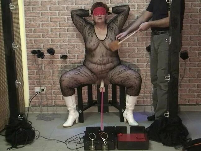 Punishment with the fucking machine
