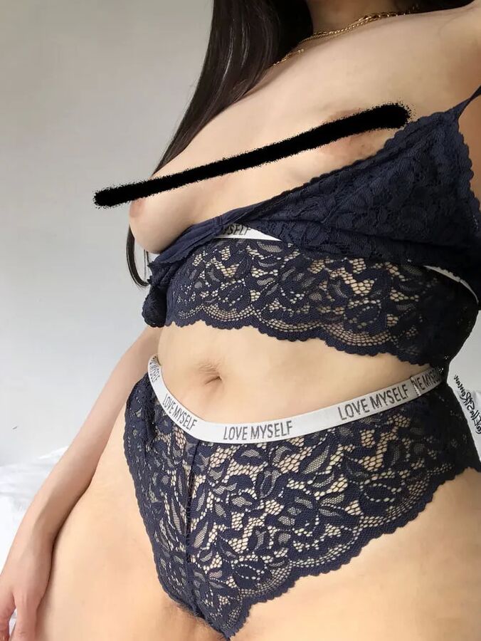 My blue lingerie!