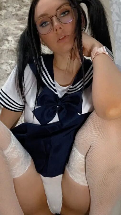 Sailor suit or Japanese schoolgirl costume