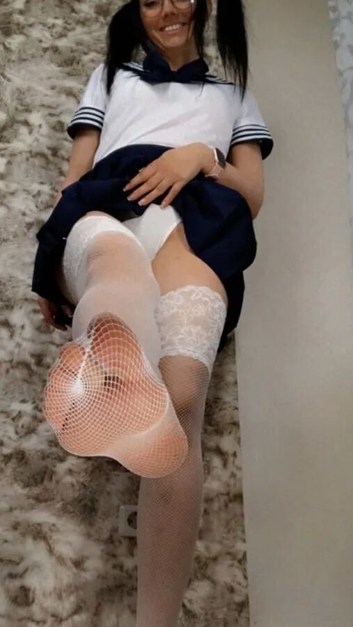 Sailor suit or Japanese schoolgirl costume