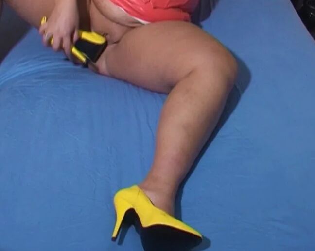 My yellow heels