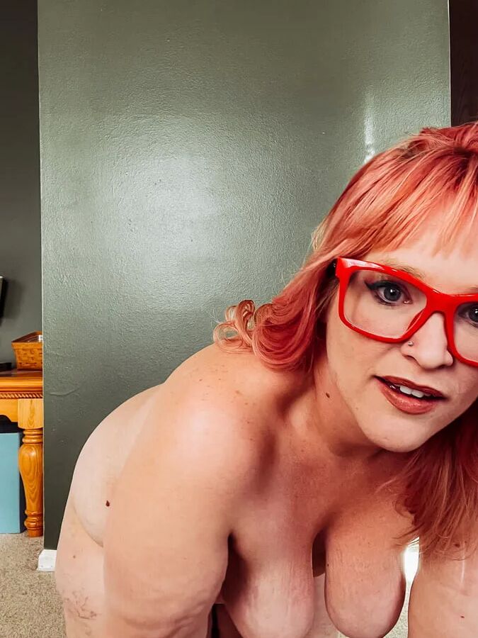 Naked and Bent Over Ass spread Thighs thick Cellulite Belly
