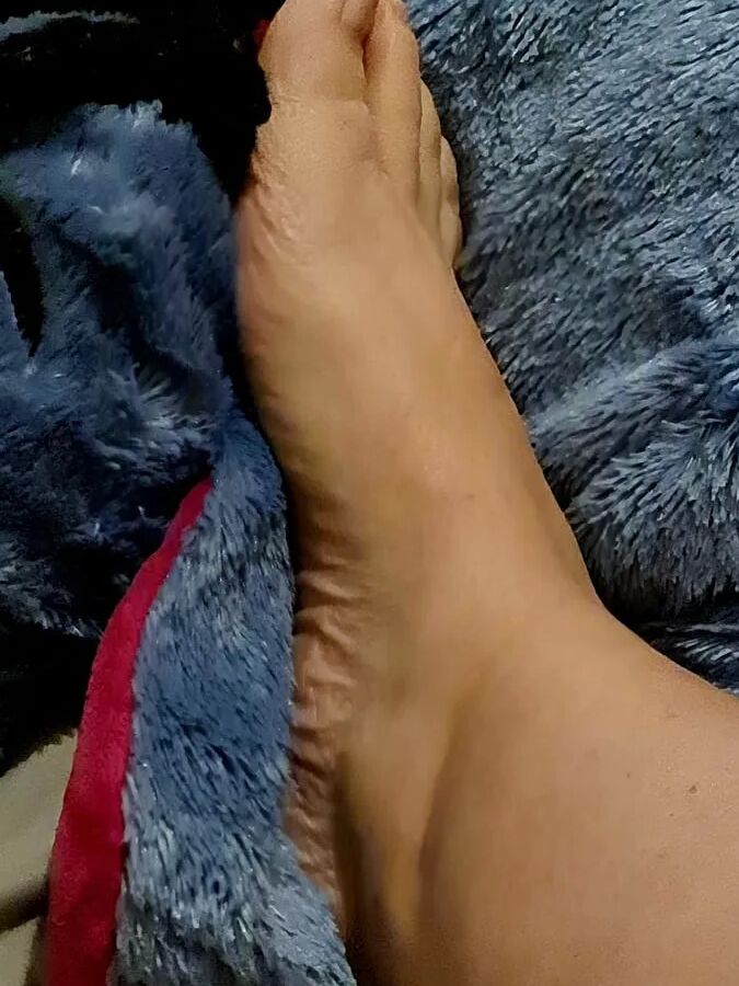 Valérie and her foot