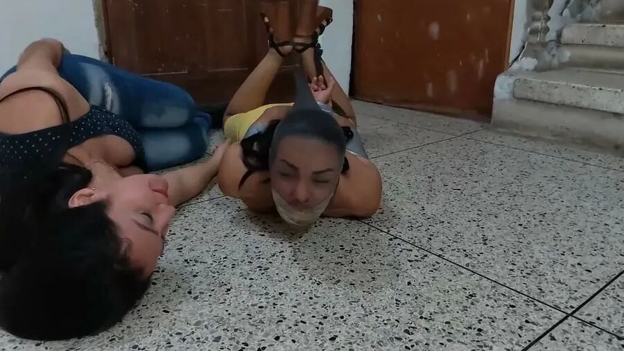 Fashion Model Turned Bondage Slave - Selfgags