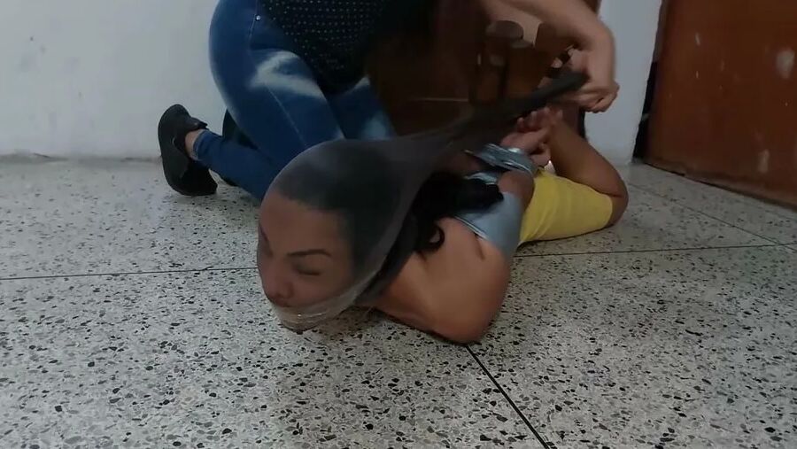 Fashion Model Turned Bondage Slave - Selfgags