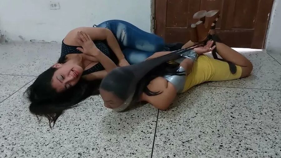 Fashion Model Turned Bondage Slave - Selfgags