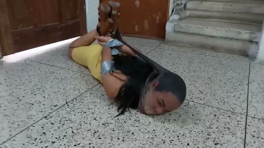 Fashion Model Turned Bondage Slave - Selfgags