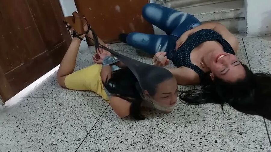 Fashion Model Turned Bondage Slave - Selfgags