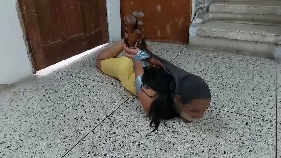 Fashion Model Turned Bondage Slave - Selfgags