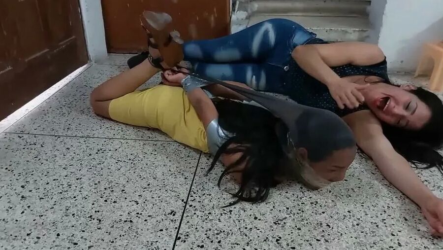 Fashion Model Turned Bondage Slave - Selfgags