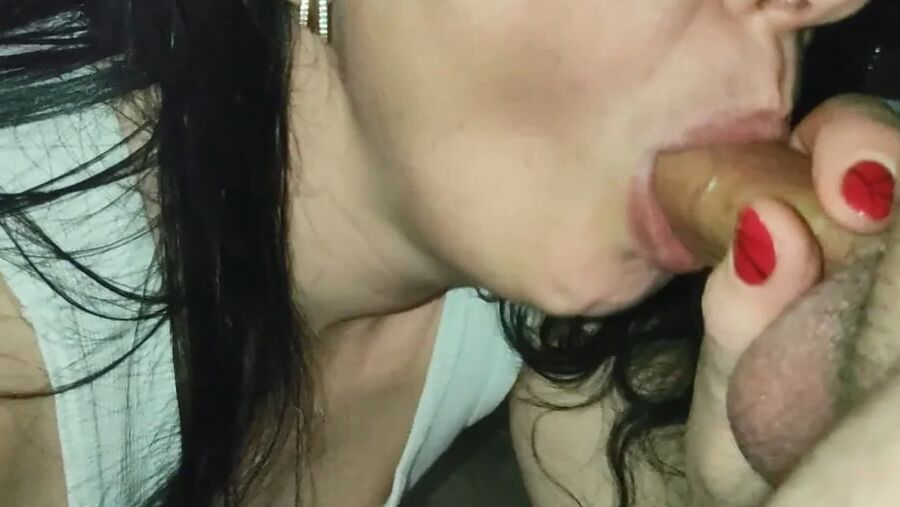 MILF Sucking and Oral Creampie