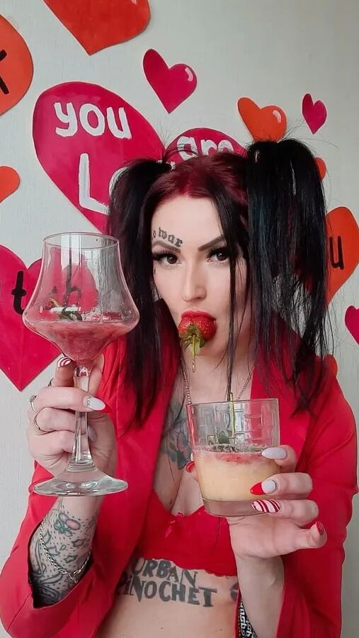 Dominatrix Nika wishes you a Happy Valentine's Day!