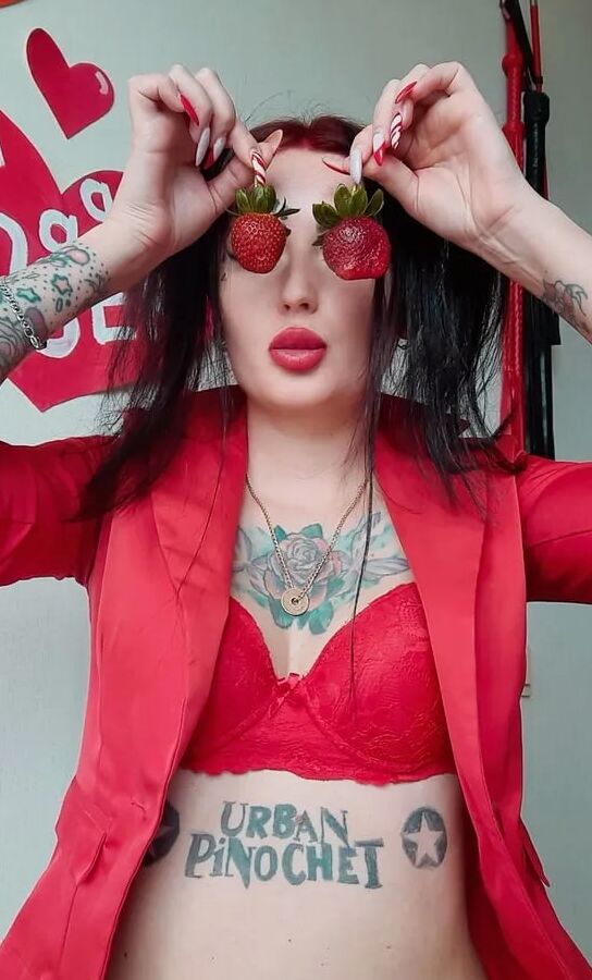 Dominatrix Nika wishes you a Happy Valentine's Day!