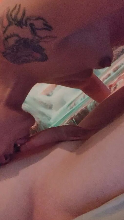 I love sucking my bf cock