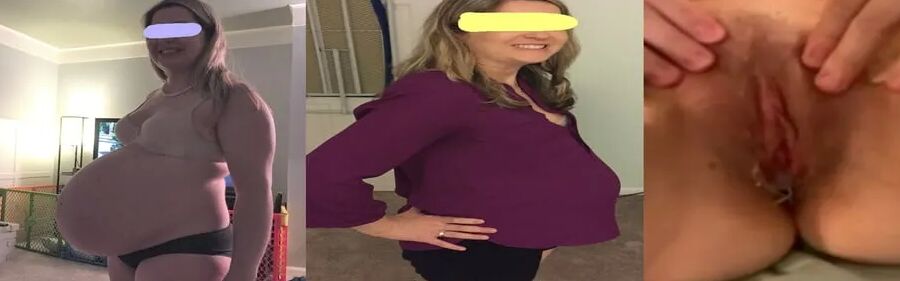 Blonde MILF + Creampies = Sexy Pregnant Slut