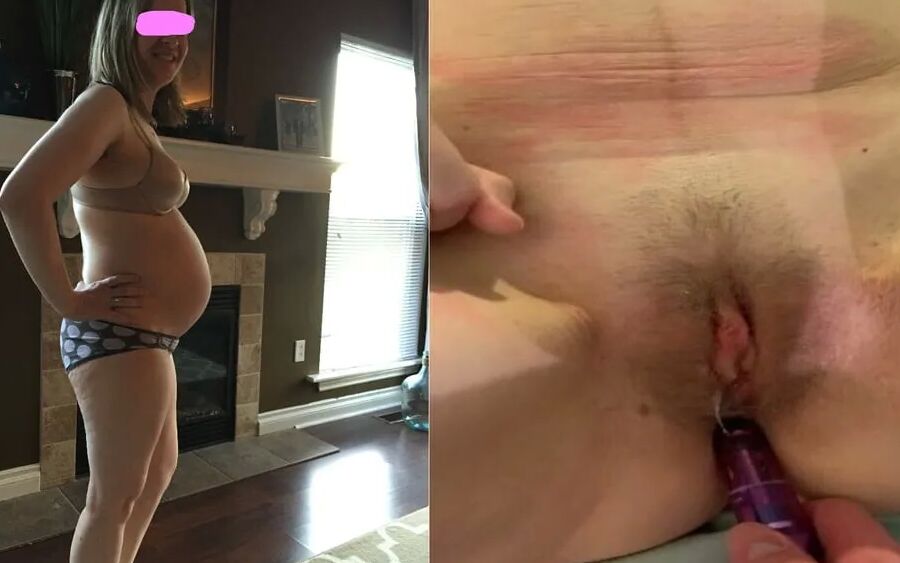 Blonde MILF + Creampies = Sexy Pregnant Slut