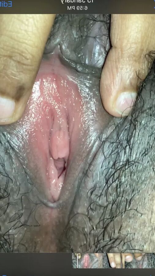 Tight hairy pussy