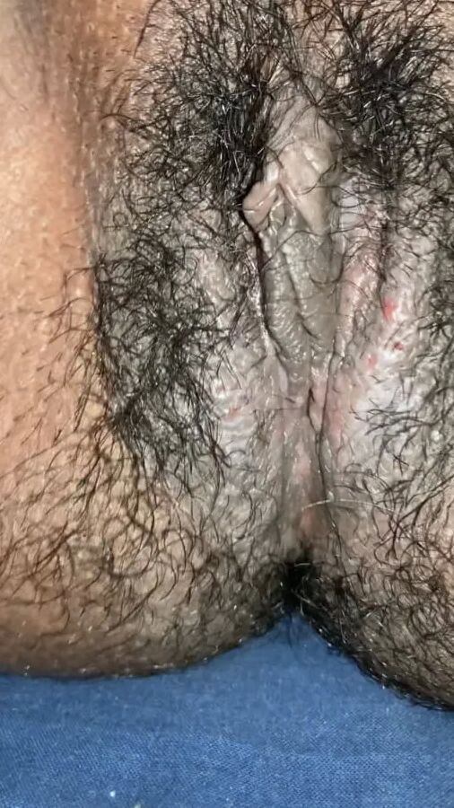 Tight hairy pussy