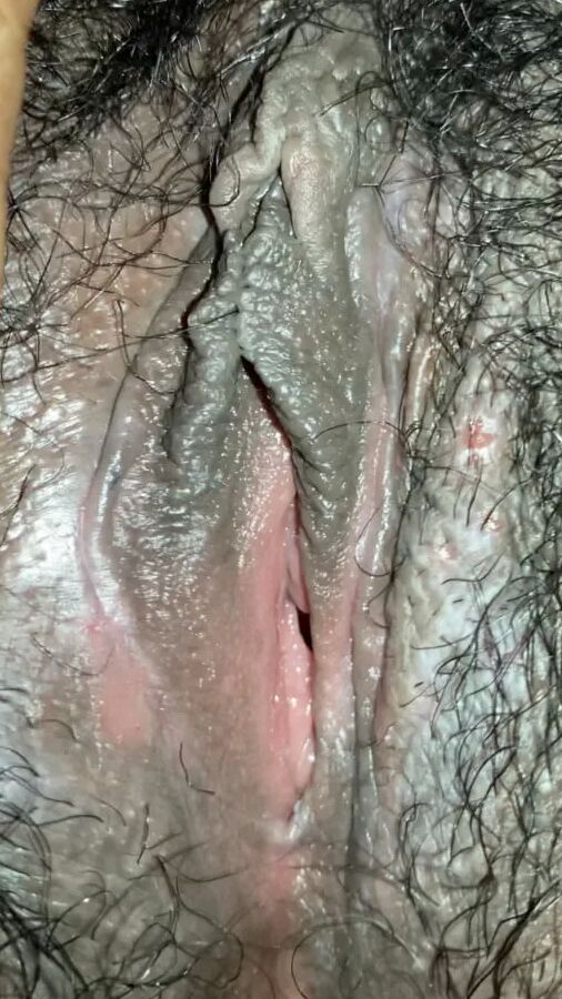 Tight hairy pussy