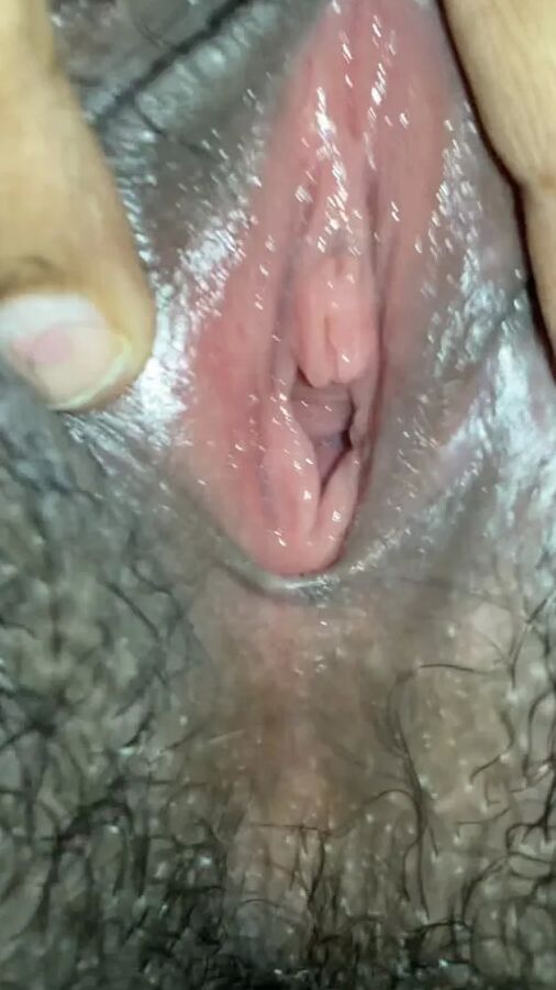 Tight hairy pussy