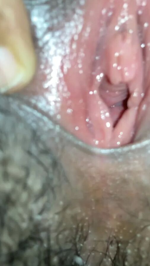 Tight hairy pussy