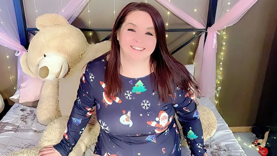 Sexy BBW Christmas Anal Training Photoset