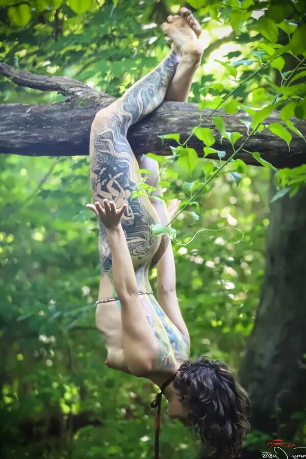 Nude Yoga Instructor