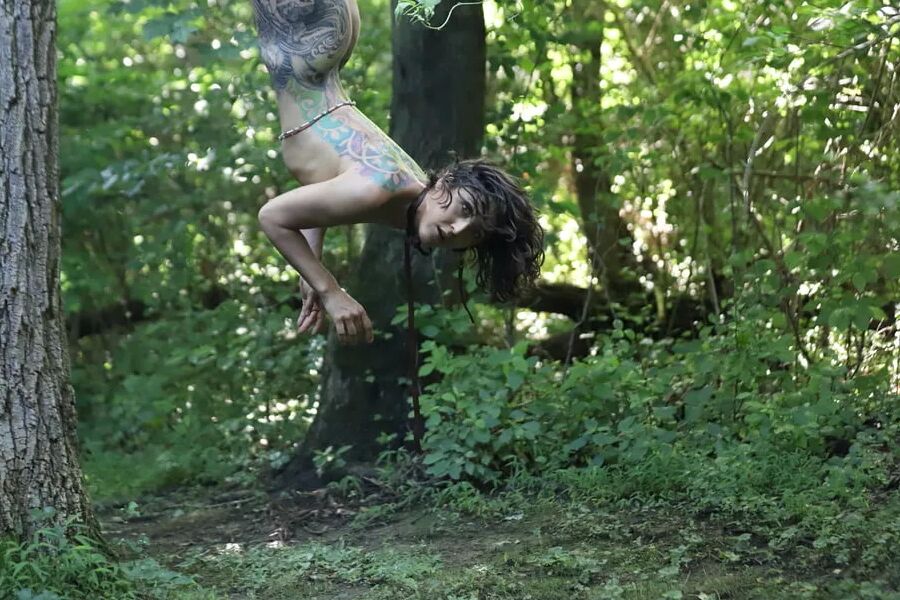 Nude Yoga Instructor