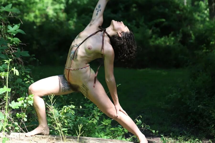 Nude Yoga Instructor
