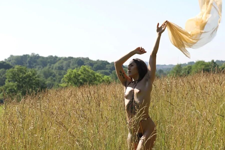 Nude Yoga Instructor