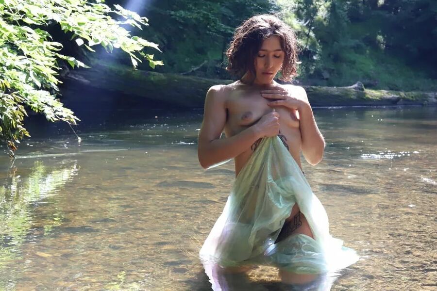 Nude Yoga Instructor