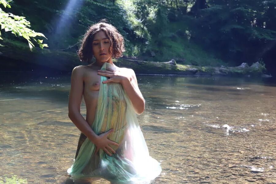 Nude Yoga Instructor
