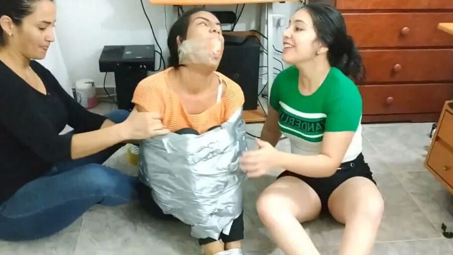 Ball Tied Helpless And Gagged Tight! - Selfgags
