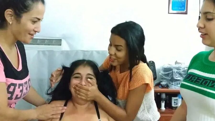 South American MILF Turned Gag Slut - Selfgags
