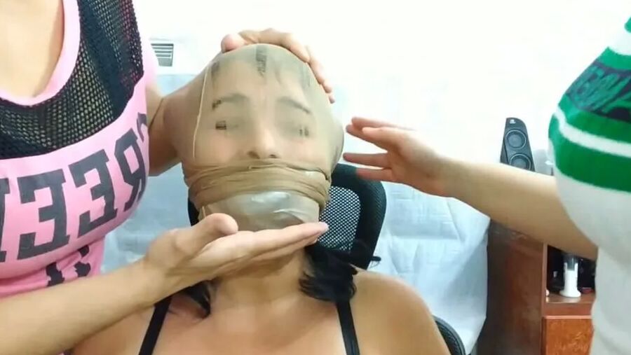 South American MILF Turned Gag Slut - Selfgags