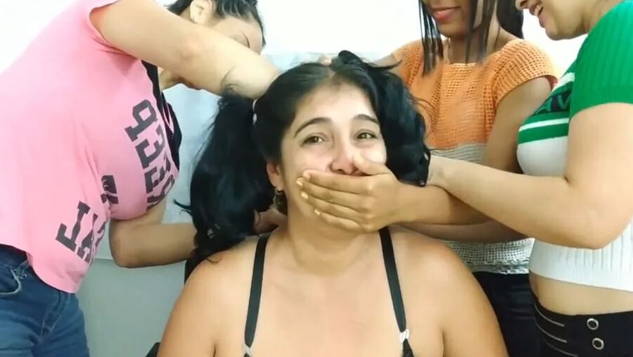 South American MILF Turned Gag Slut - Selfgags