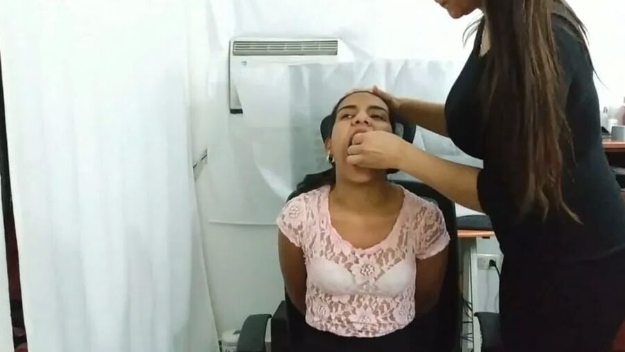 Petite Girl Silenced With BIG Tape Gag! - Selfgags