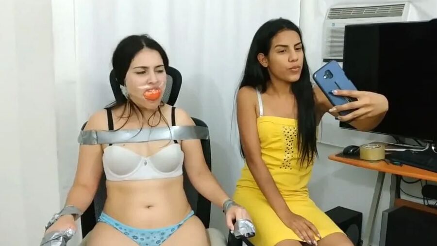 Hot Date Taken With Gag And Bondage - Selfgags