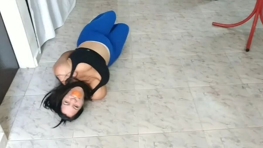 Sexy Latina Wife Gets Bondage Humiliation - Selfgags