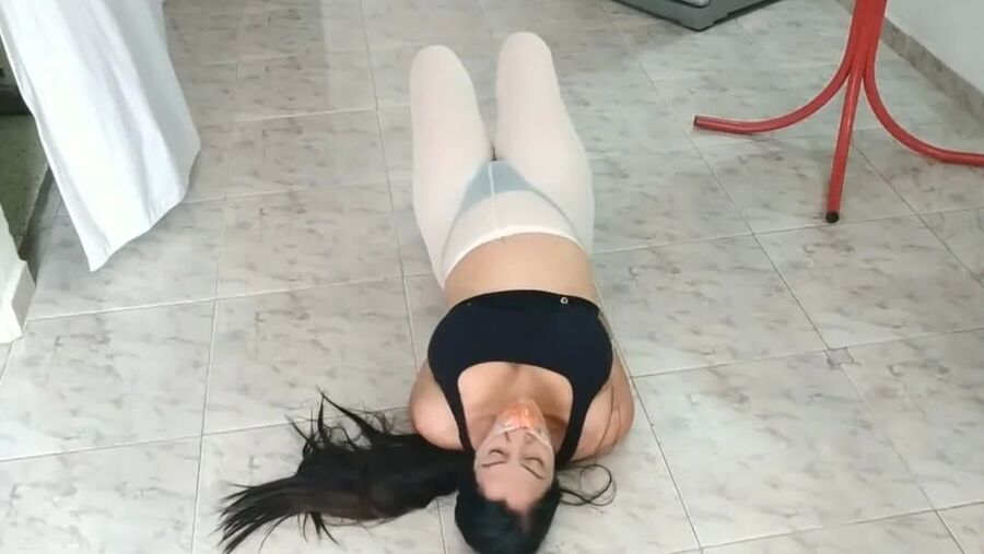 Sexy Latina Wife Gets Bondage Humiliation - Selfgags