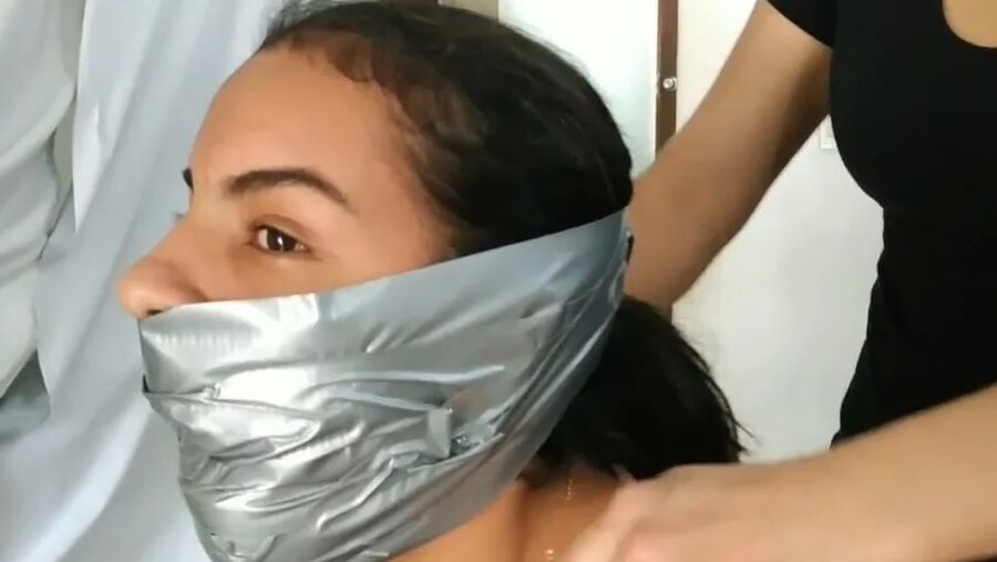 These Girls Wanted To Be Strongly Gagged By MILF - Selfgags