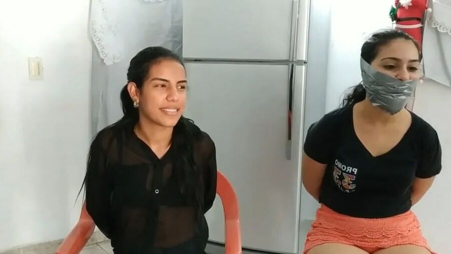 These Girls Wanted To Be Strongly Gagged By MILF - Selfgags