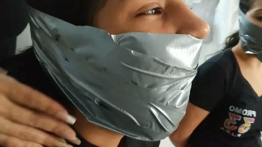 These Girls Wanted To Be Strongly Gagged By MILF - Selfgags