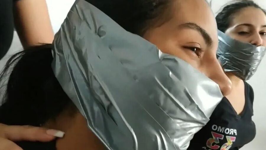 These Girls Wanted To Be Strongly Gagged By MILF - Selfgags