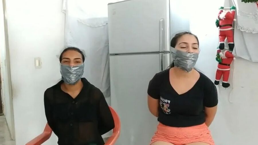 These Girls Wanted To Be Strongly Gagged By MILF - Selfgags